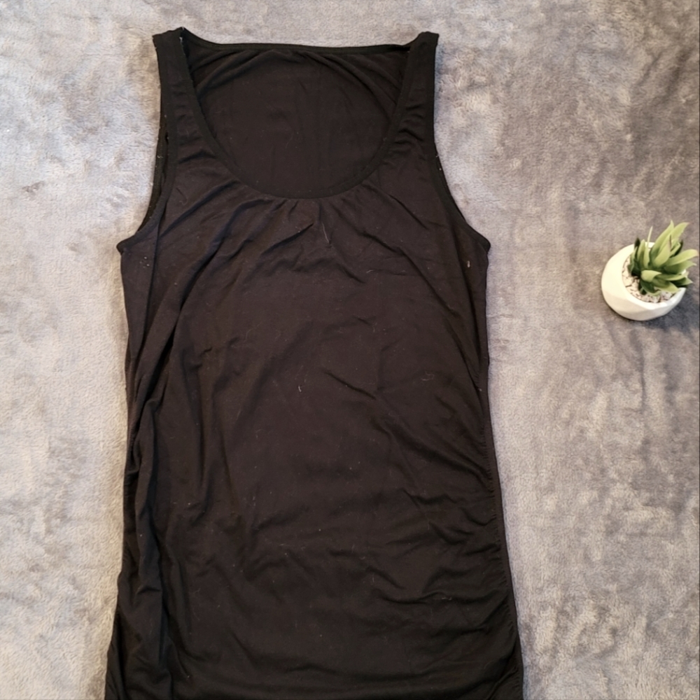 Maternity Black Spandex Tank Top